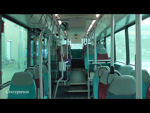 Lopen door interieur Nieuwe VDL Bus RET Rotterdam