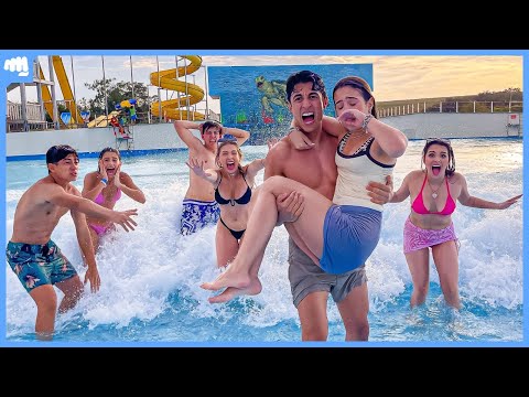 O CAUÃ SALVOU A JÚLIA NO PARQUE AQUÁTICO!!