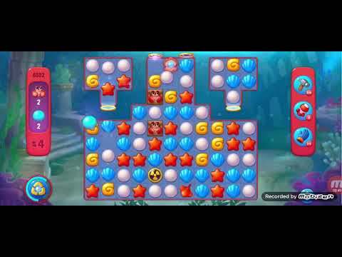 Fishdom Hard level 6102. NOboosters