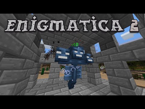 Enigmatica 2 #21 - Indestructibe Wither Cage - Nether Star Farm (Modded Minecraft 1.12.2)