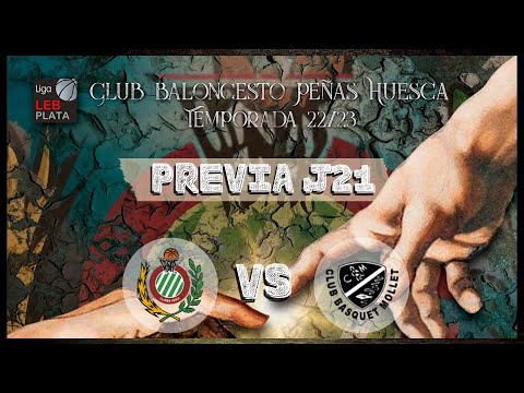 🎤 PREVIA | J21 LEB Plata 22-23 | Santi Cerdán | LOBE HUESCA LA MAGIA VS RECAMBIOS GAUDÍ CB MOLLET