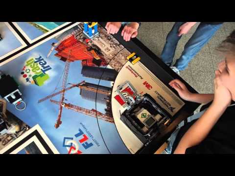 Black Bot Team FLL Tournaments in Regensburg Germany 2016.02.06 tests