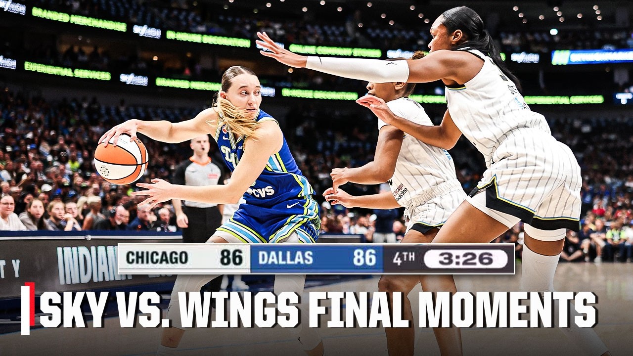 Chicago Sky vs. Dallas Wings FINAL MOMENTS 🍿 | WNBA on ESPN