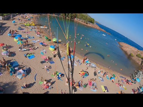 PARAGLIDING LANDING On A Beach Full Of People | *DO NOT ATTEMPT*