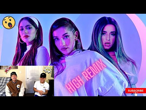 PRIMERA VEZ REACCIONANDO A MARIA BECERRA X TINI X LOLA INDIGO - HIGH REMIX//🔥👑