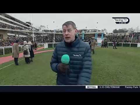 Paisley Park wins the Cleeve hurdle at Cheltenham 2019