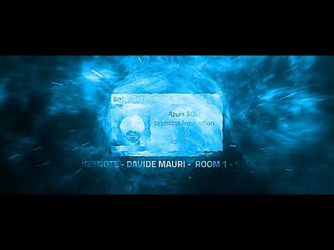 Keynote - Davide Mauri - Room 1 - 8:45