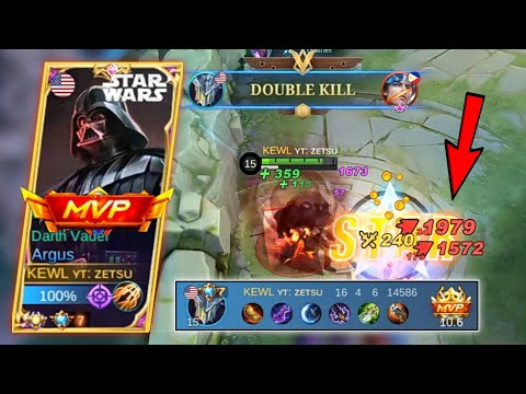 WTF DAMAGE!!! ARGUS PERFECT DAMAGE BUILD IS HERE | TOP GLOBAL ARGUS BUILD | MOBILE LEGENDS