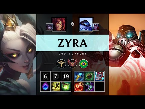 Zyra Support vs Xerath - BR Grandmaster Patch 25.13