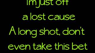 A Little Less Sixteen Candles - Fall Out Boy - Lyrics on Screen
