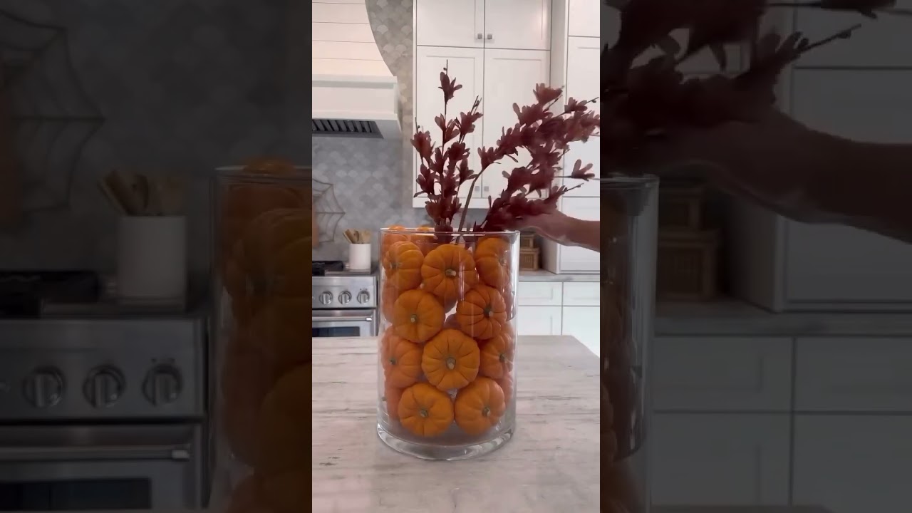 Easy DIY Pumpkin Vase | Stunning Fall Centerpiece