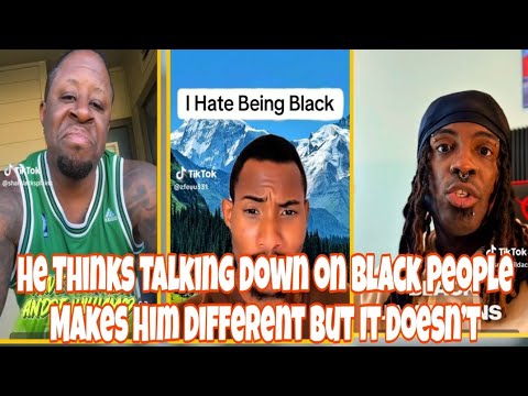 Black Americans React To This Black Tiktoker Andre Williams Hating His Own Race 😳