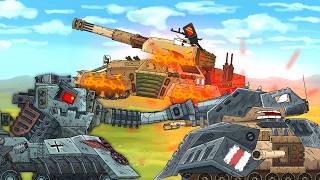 Download lagu THEY ARE TOGETHER! The story of Ratte and Matilda - part 2 - Cartoons about tanks mp3
