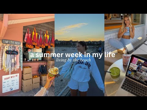 VLOG: Sunset dip, first event, Pilates, my everyday life in Bondi Beach || Sabrina