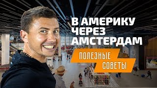 Схипхол: транзит в аэропорту Амстредама, перелет в Америку