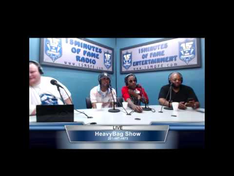 Shyheim (@Shyheim Rugged) & Nizzle (@NizzleCGB) Freestyle on #HeavyBagShow