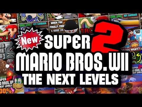 I Got EVERY Star Coin in New Super Mario Bros. Wii's WORST ROM Hack!