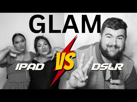 iPAD vs DSLR Photo Booth for GLAM - using Lumabooth