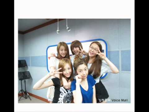 100720 김정훈의 (Kim Jeong Hoon's) Voice Mail - 걸스데이 (Girl's Day) Cut Part 1