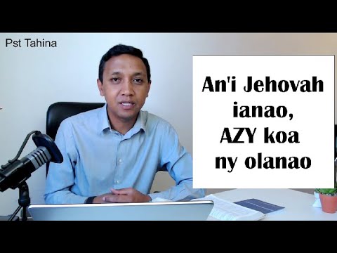 Marka 16: 15 - An'i Jehovah ianao, Azy koa ny olanao