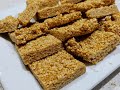 Pasteli Greek Honey Sesame Bars