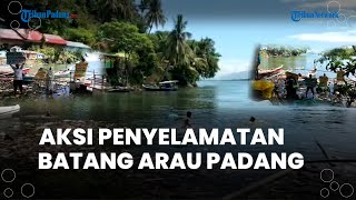 Aksi Penyelematan Sungai Batang Arau dari Mikroplastik oleh Ecoton dan Walhi Sumatera Barat
