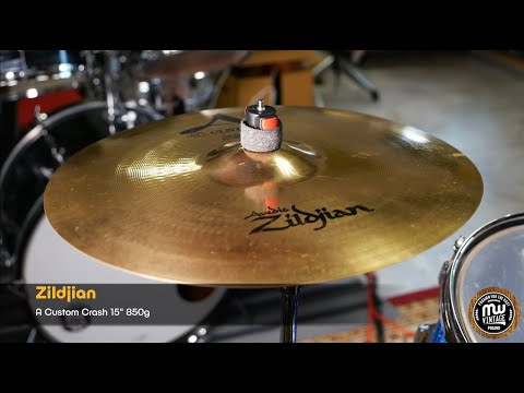 MW-Vintage.pl - Zildjian A Custom Crash 15" 850g 4K