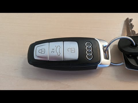Batterie der Audi-Fernbedienung austauschen