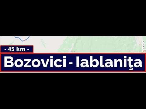 DN 57B: Bozovici - Iablaniţa (July 30, 2017)
