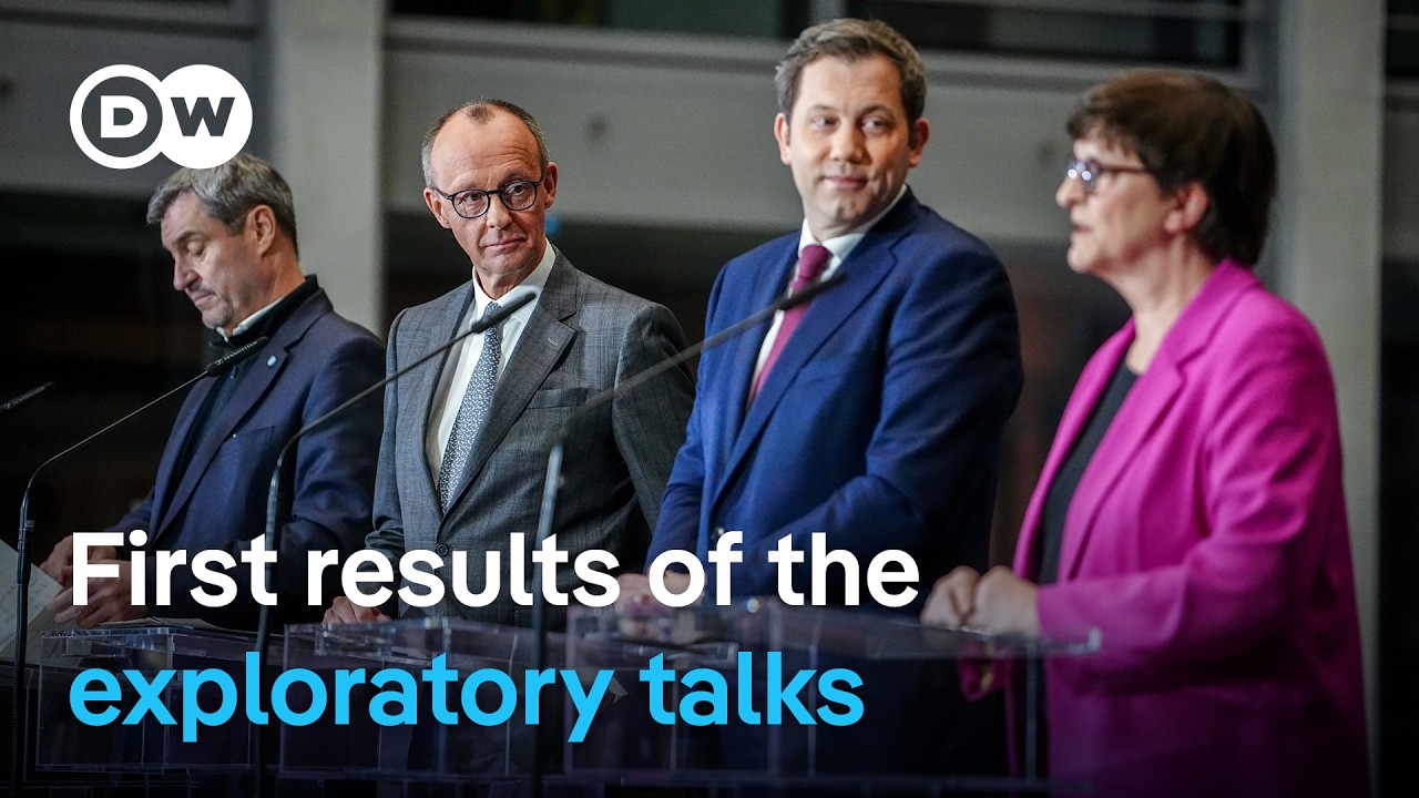 Likely German coalition agrees on 500 billion for infrastructure | DW News