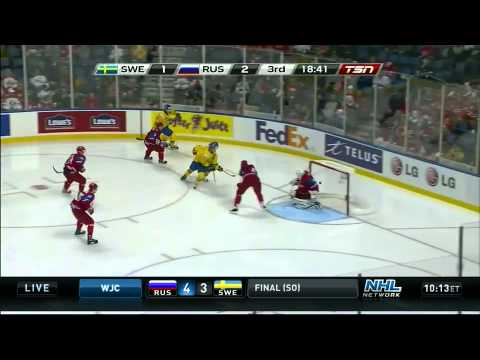 World Juniors: Sweden vs. Russia 1/3/11