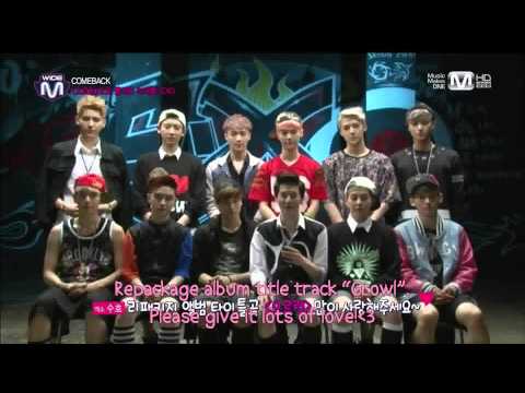 [ENG SUB] 130801 MNET WIDE EXO HD by: @__cheonsanim