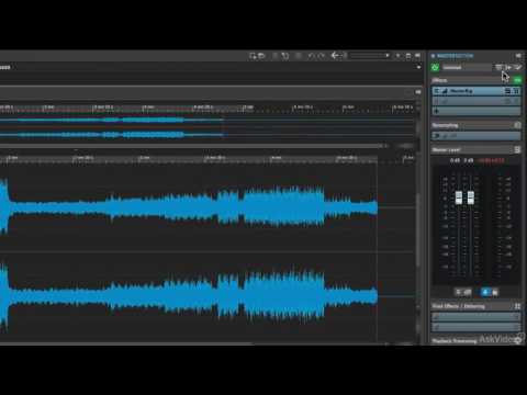 WaveLab 9 101: Absolute Beginner's Guide - 28. Master Section Overview