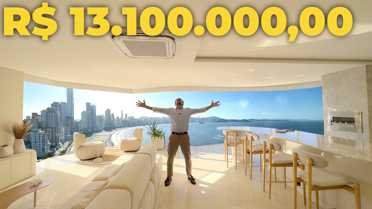 EXTREME LUXURY AND UNIQUE VIEWS ON THIS 13 MILLION SEASIDE PROPERTY IN BALNEÁRIO CAMBORIÚ