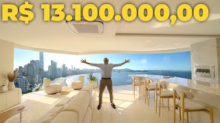 EXTREME LUXURY AND UNIQUE VIEWS ON THIS 13 MILLION SEASIDE PROPERTY IN BALNEÁRIO CAMBORIÚ