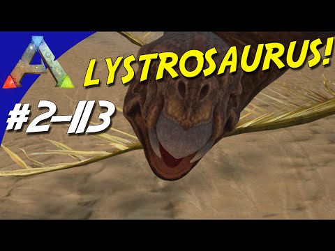ARK Survival Evolved Dansk Sæson 2 - Ep 113 - KÆLEDYR I ARK / LYSTROSAURUS TAMING!