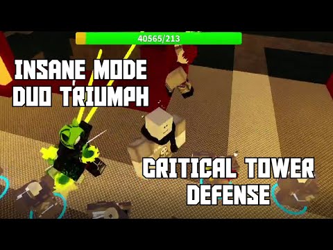 Critical Tower Defense v0.13 | Insane Mode Duo Triumph (Uncut + Unedited)