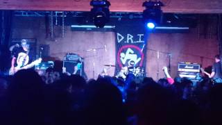 D.R.I. &quot;Argument Then War/Equal People/Yes Ma&#39;am&quot; @ Union Club 10/26/16