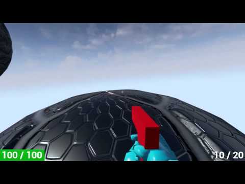 UE4 Adventure Kit WIP 40 - Sixth Game Style Example - Shooter (part 1)