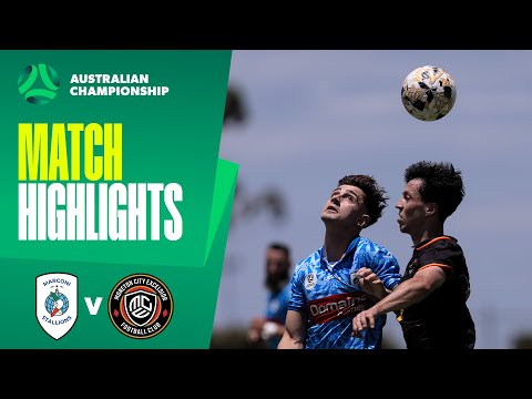 Marconi Stallions v Moreton City Excelsior | Highlights | 2025 Australian Championship Semi-Final