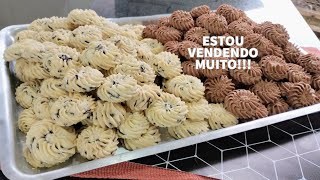 BISCOITINHO RECHEADO COM BRIGADEIRO DESMANCHA NA BOCA!!