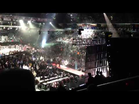 Mirco CroCop entrance K1 World Gp Final Arena Zagreb
