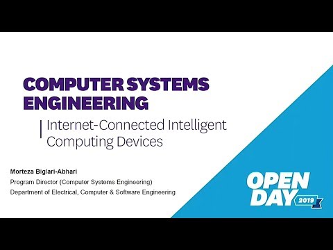 Open Day 2019 Computer Systems Engineering