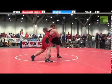 Greco GR 130 KG - JacobJacob Haydel vs. Sam Stoll