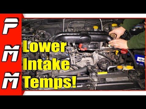 Installing Intake Manifold Spacers Legacy GT WRX STI Forester XT EJ25