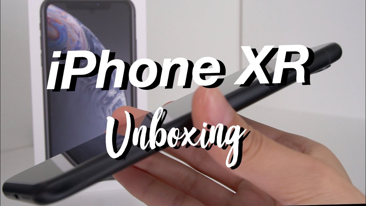 iPhone XR UNBOXING 2020 + CAMERA TEST!