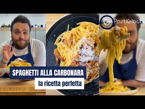 SPAGHETTI ALLA CARBONARA, la ricetta perfetta!!