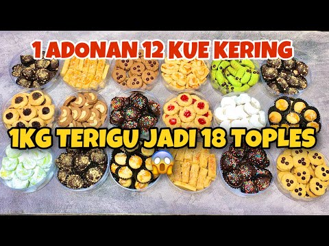 PRACTICE 1 DOUGH‼️1 KG OF WHEAT MAKES 18 JARS.. DELICIOUS AND FUN.. GOHAPPY PANS