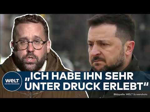 KRIEG IN DER UKRAINE: Warme Worte statt Waffen – Nachschubsorgen setzen Selenskyj unter Druck
