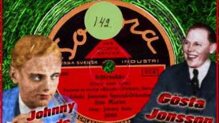Gösta Jonsson orch vocal Johnny Bode - Close your eyes (1934) Swedish version